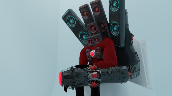 Skibidi Toilet Speaker Titan Model - TurboSquid 2089712 Skibidi Toilet Speaker Titan Model - TurboSquid 2089712